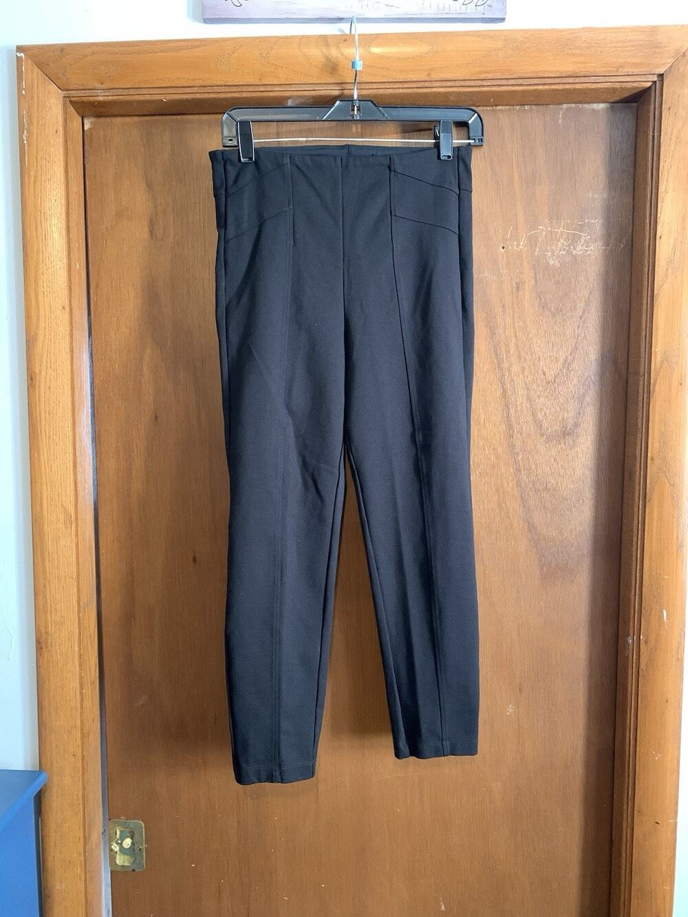 Liverpool Los Angeles Women's Black Ankle Slim Trouser Pants Size 6